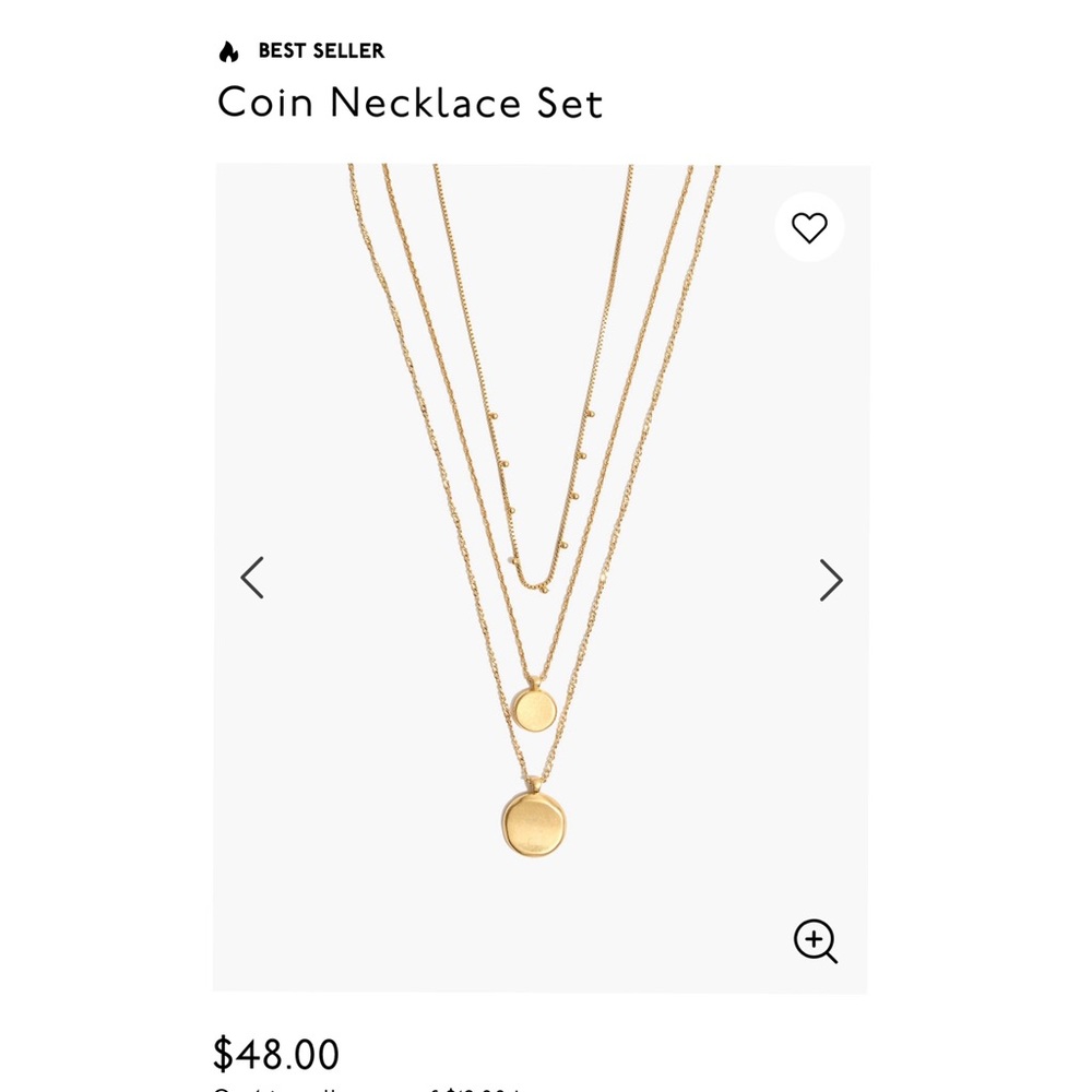 Madewell Coin Necklace